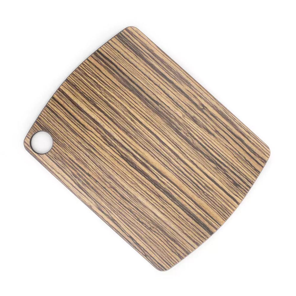 Доска разделочная c желобом 29х22см ComposeEat Fashion зебрано натуральный