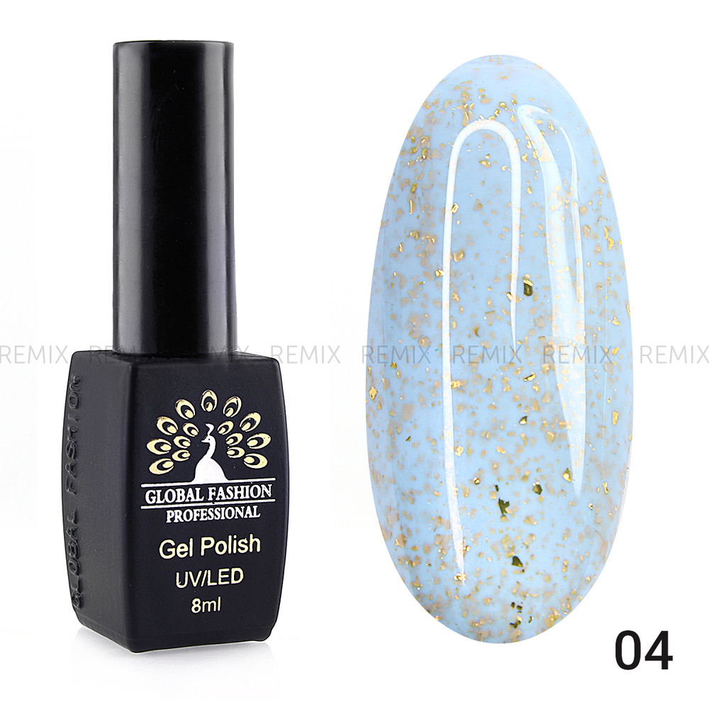 Гель-лак Поталь 8 мл Global Fashion, 04