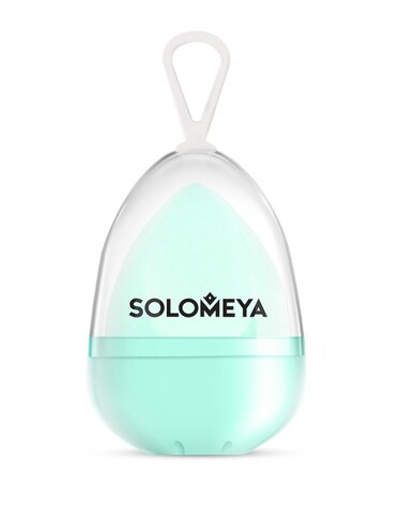 [Solomeya] Спонж для макияжа косметический ТИФФАНИ Microfiber Velvet Sponge Tiffany, 1шт