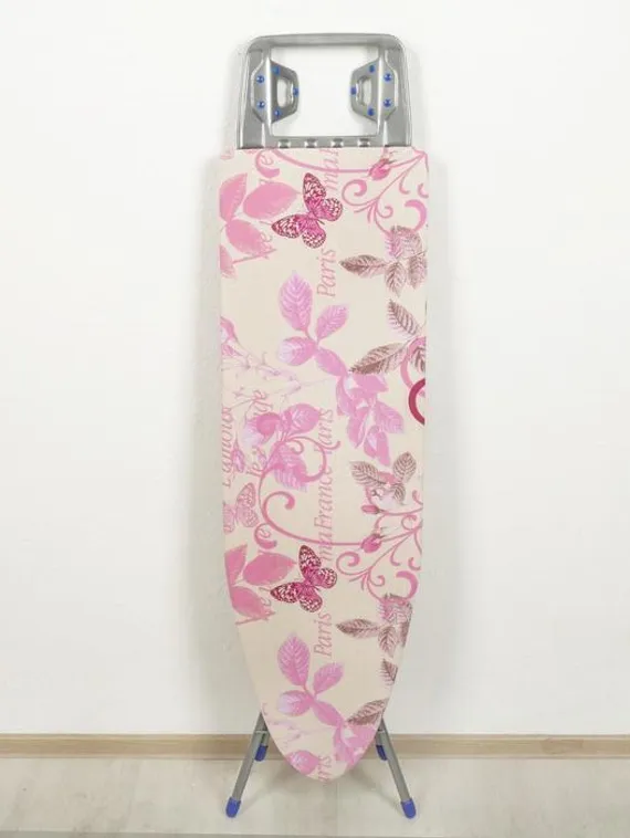 Доска гладильная Nika «Белль Классик 1», 112×34,5 см, два положения высоты 70, 80 см, европодставка, рисунок МИКС