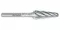 Борфреза твердосплавная Karnasch форма L, 3х14х3х38 мм, насечка HP-7 по алюминию, без покрытия, арт. 11.3085-010
