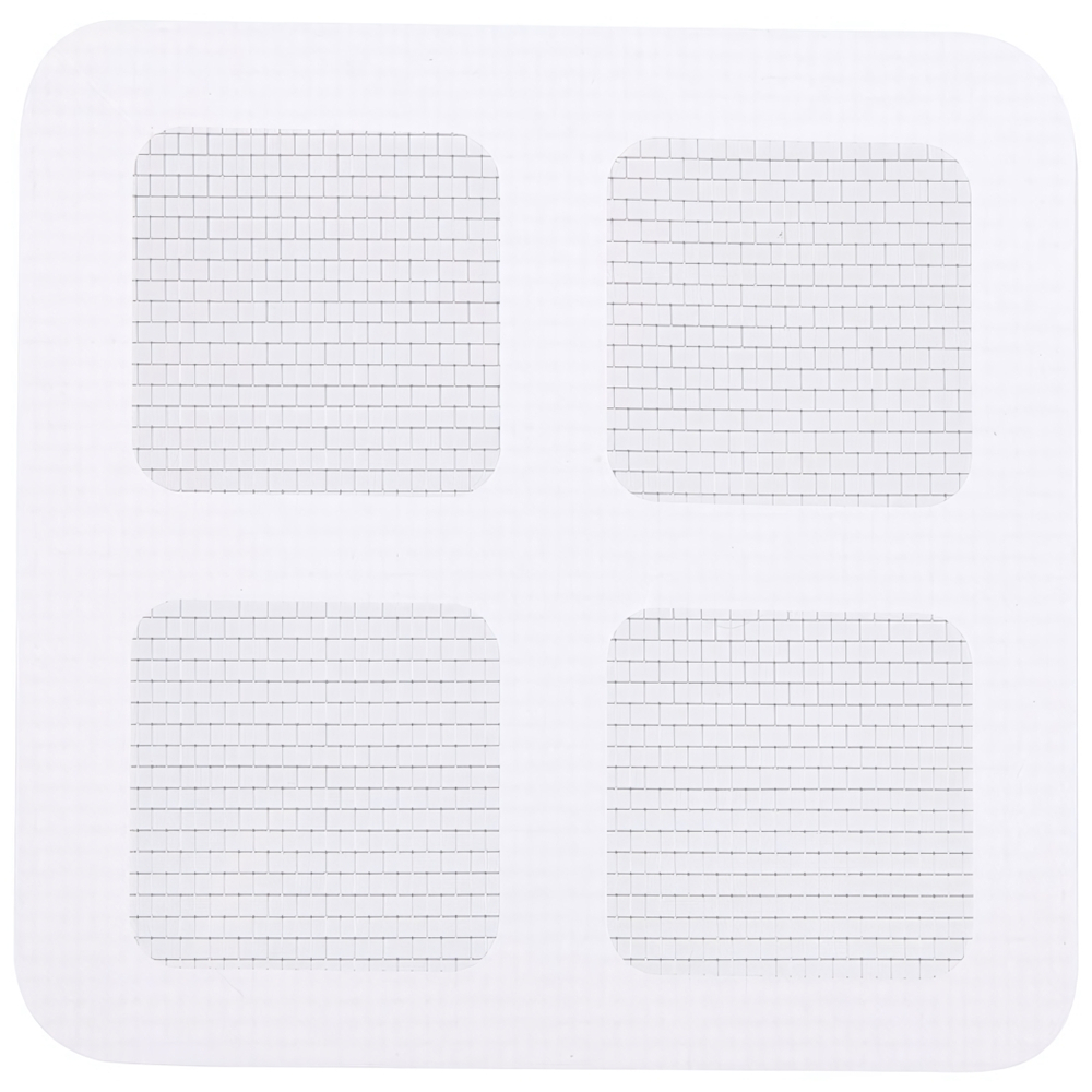 Набор фильтров для слива в ванной на самоклеящейся основе, 10*10см 20шт