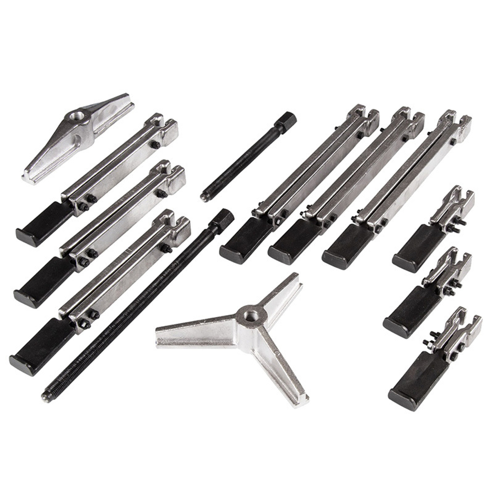 AFFIX (AF10412012C) Съемник подшипников, 2-х и 3-х захватный, кейс, 13 предметов