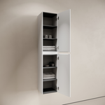 Шкаф-пенал подвесной Sancos Code, 350х350х1650 мм, цвет белый, PCD35W