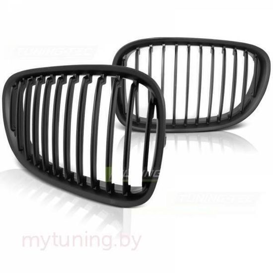 Решетка (ноздри) радиатора BLACK MATT для BMW 7 F01 F02