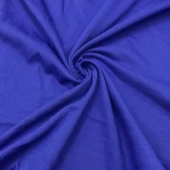 Хлопок кулирка ультрамарин (метражом)