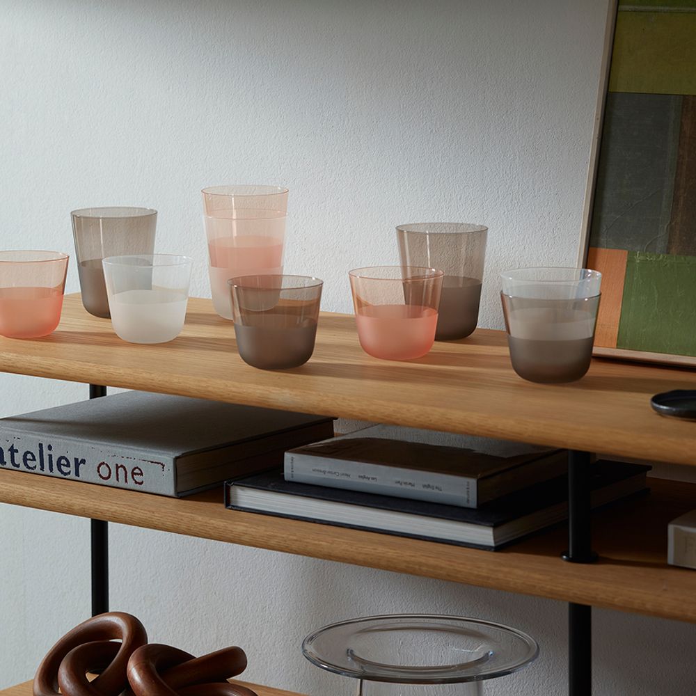 Набор стаканов Arc Contrast, 260 мл, коралловые, 2 шт.