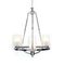 Подвесная люстра Lumina Deco Santini LDP 1220-4 CHR+WT