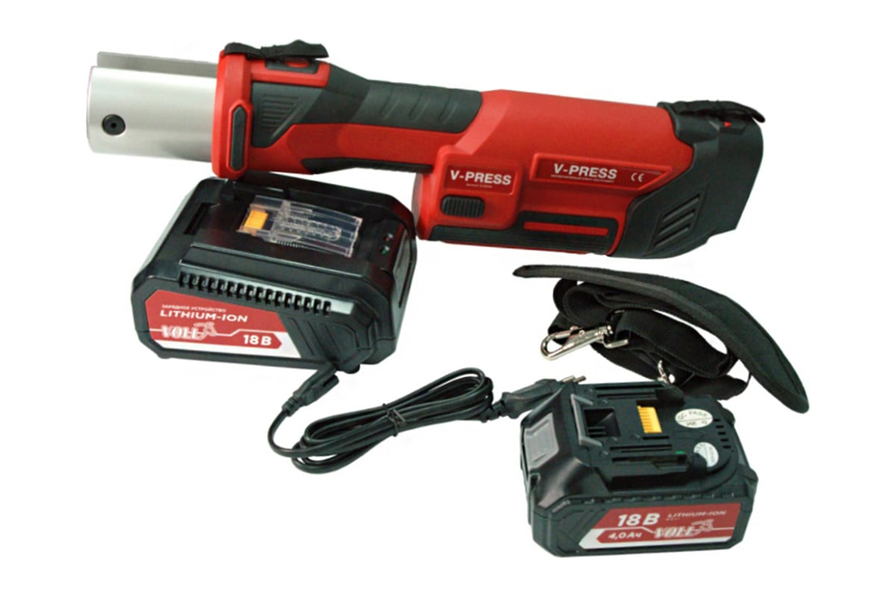 Набор аккумуляторного гидравлического пресс-инструмента V-PRESS без пресс клещей