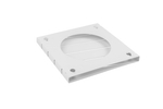 Решетка на магнитах RDP-200 белая (под трубу d 150мм, габарит 200х200мм)