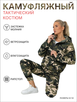 Женский Рыболовный Костюм рабочий тактический WRIPKL