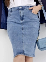 ❀ Юбка джинсовая большие размеры ❀