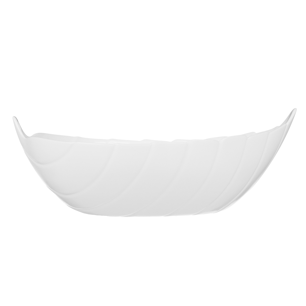 MILLIMI Листья Салатник, опаловое стекло, 21,5 см