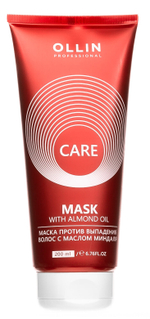 OLLIN CARE Маска против выпадения волос с маслом миндаля 200мл/ Almond Oil Mask