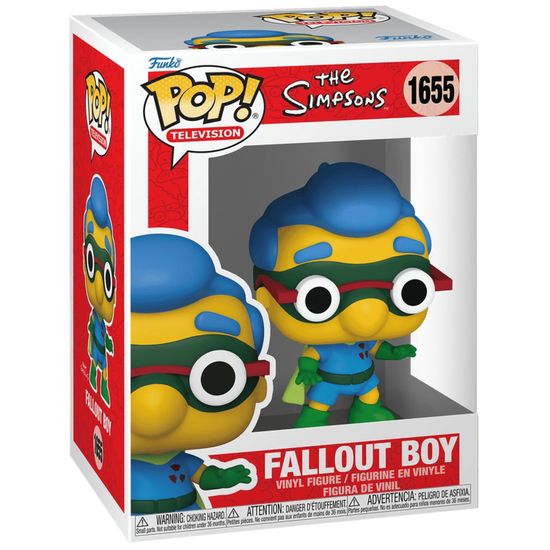 Фигурка Funko POP! TV Simpsons S10 Fallout Boy (1655) 80074 / Фигурка Фанко ПОП! по мотивам мультсериала "Симпосны", Fallout Boy