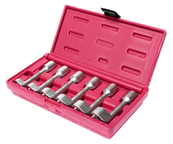 Набор ключей разрезных 12-19мм L-образных 6 предметов JTC