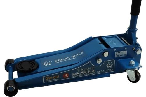 Great Wolf (GW-031) Низкопрофильный гидравлический подкатной домкрат 3 т, 78-505 мм