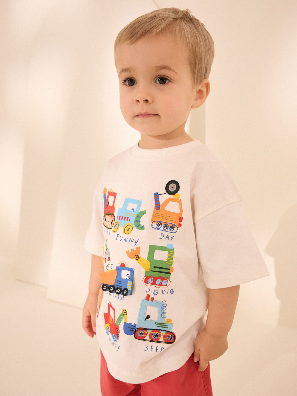 Футболка для мальчика Next AG8-717, Белый