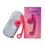 Вибратор для двойной стимуляции SVibe Snail CURVE розовый