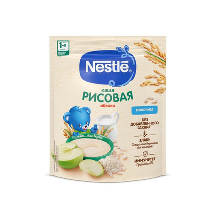 Каша Nestle рисовая молочная Яблоко 200 гр