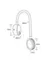 Настенный светильник (бра) FR6034WL-L3B Рэйчел 3 Вт LED Freya fr6034wl-l3b