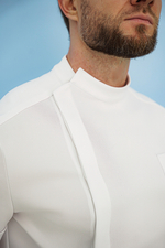 Рубашка со смещенной застёжкой