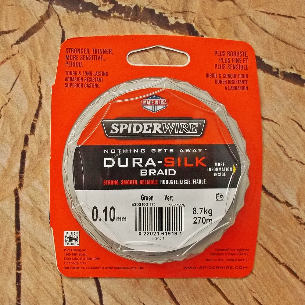 Шнур Spiderwire Dura-Silk 270 м