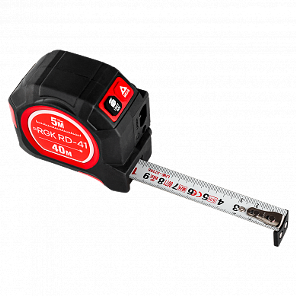 Лазерный дальномер RGK RD-41 с рулеткой