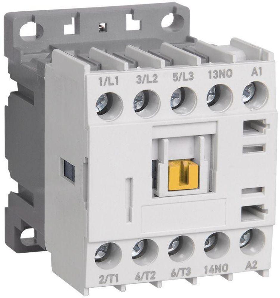 Миниконтактор МКИ-10610 6А 400В/АС3 1НО IEK KMM11-006-400-10