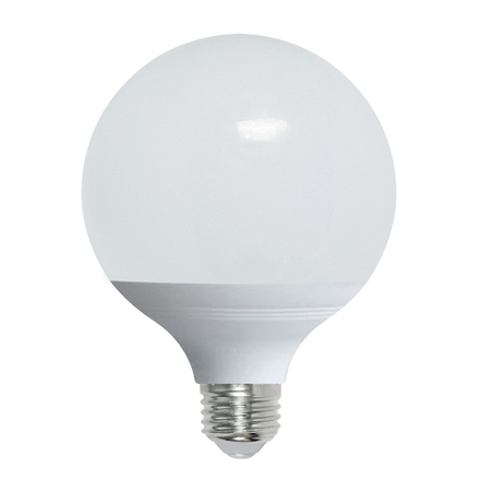 LED-G95-16W-6500K-E27-FR-NR Лампа светодиодная. Форма шар. матовая. Серия Norma. Дневной белый свет 6500K. Картон. ТМ Volpe