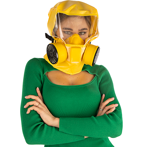 Универсальный фильтрующий малогабаритный самоспасатель (УФМС) «Шанс»-Е п/м в футляре-контейнере