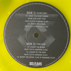 Винтажная виниловая пластинка LP Twisted Sister Under The Blade (UK 2011) (Yellow Vinyl)