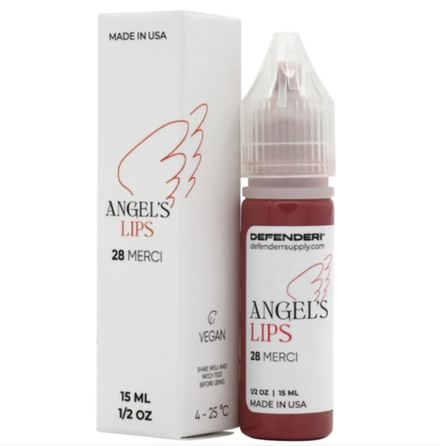 Пигмент для перманентного макияжа губ Defenderr Angel's Lips №28 MERSI (Гибрид) 15 мл
