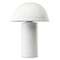 Лампа настольная texture sleek, D32x42 см, белая