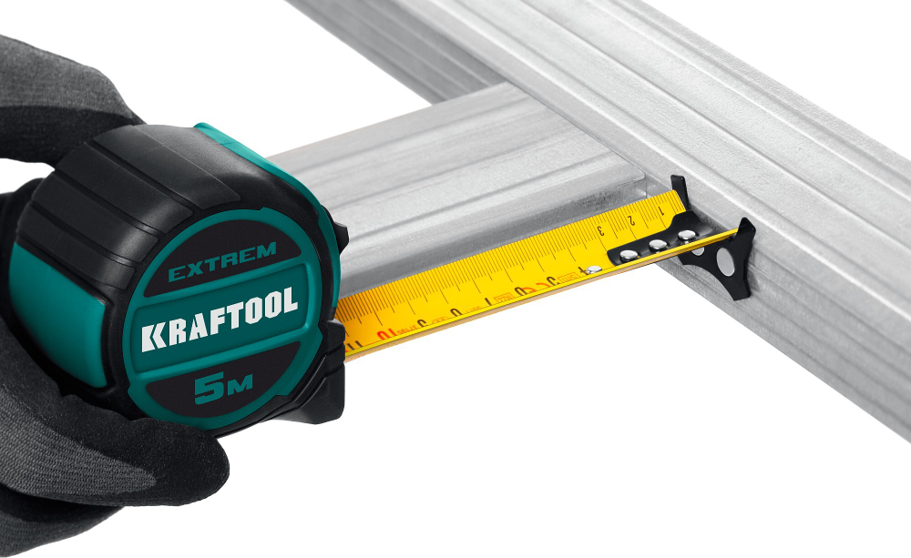 KRAFTOOL Extrem, 10 м х 32 мм, рулетка со сверх широким полотном (34127-10)