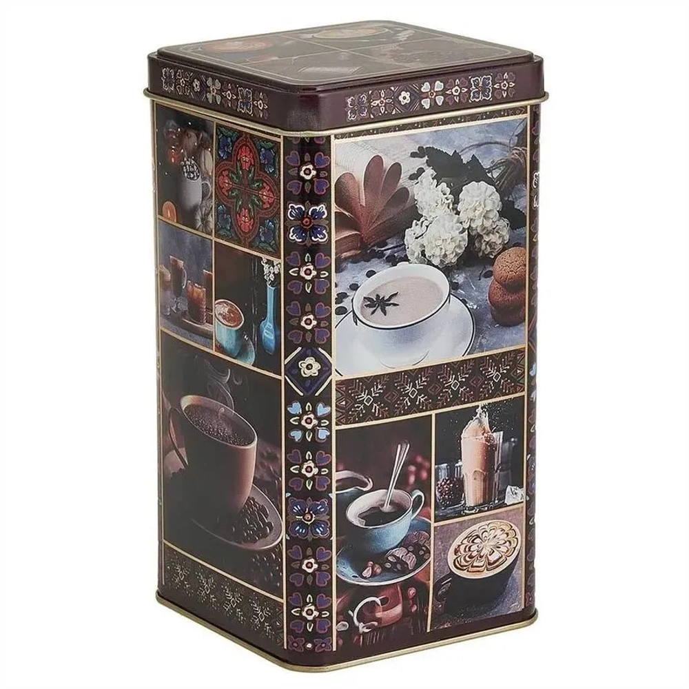 Банка жестяная Кофе3П87*87h165v120-02075