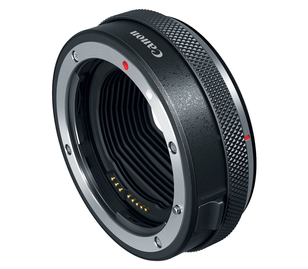 Адаптер Canon Mount Adapter EF-EOS R Control Ring, для объективов Canon EF на камеры EOS R