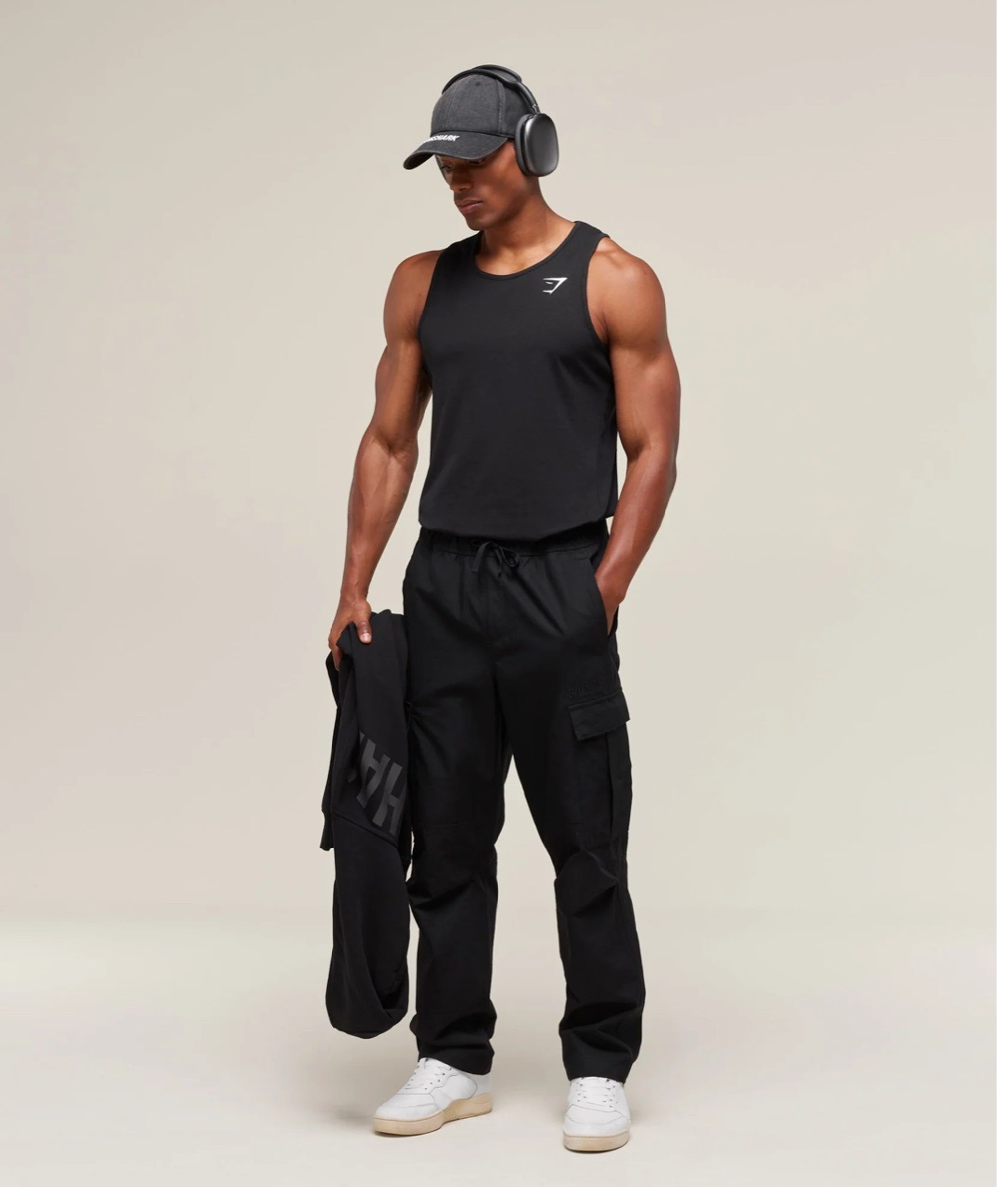 Майка GYMSHARK Critical Tank Black