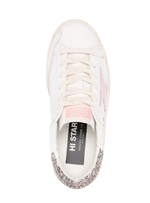 Кеды Golden Goose Hi Star glittered sneakers