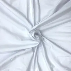 Кулирная гладь с лайкрой Белая