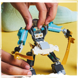 Конструктор LEGO Ninjago 71827 Боевой бронированный мех Зейна арт. 71827 92 дет — фото 11