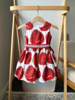 Хлопковое платье Monnalisa, 80