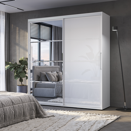 Шкаф-купе Крафт 6 Белый