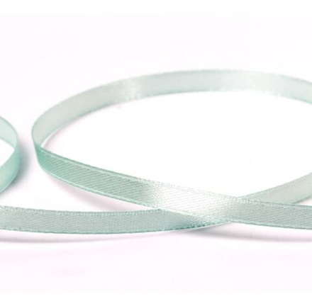 Лента атласная 6 мм ( 1/4 "), №056 серо-зеленый