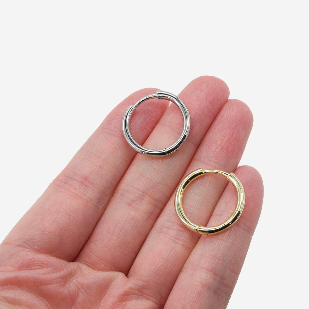 Швензы-кольца 20мм, позолота