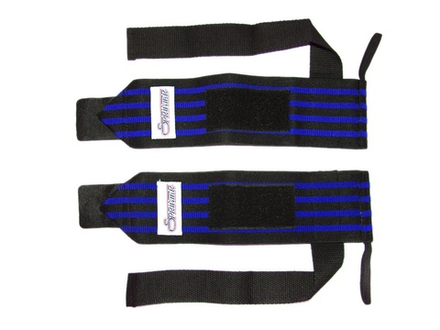 Напульсник эластичный для занятий т/а. : (синий)