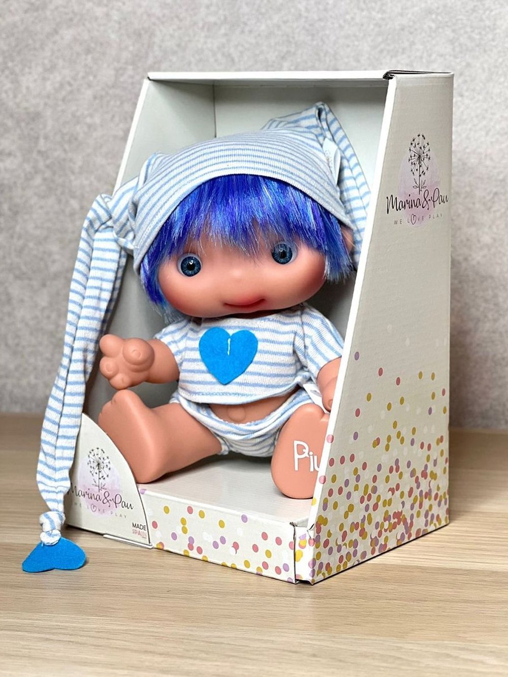Кукла Пупс Marina and Pau 25 cм Piu (M1453)
