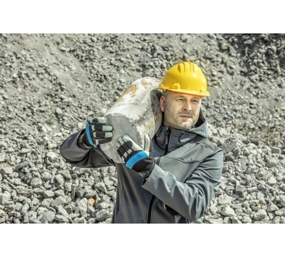 Куртка с капюшоном графитовая INN SOFTSHELL Högert, арт. HT5K254