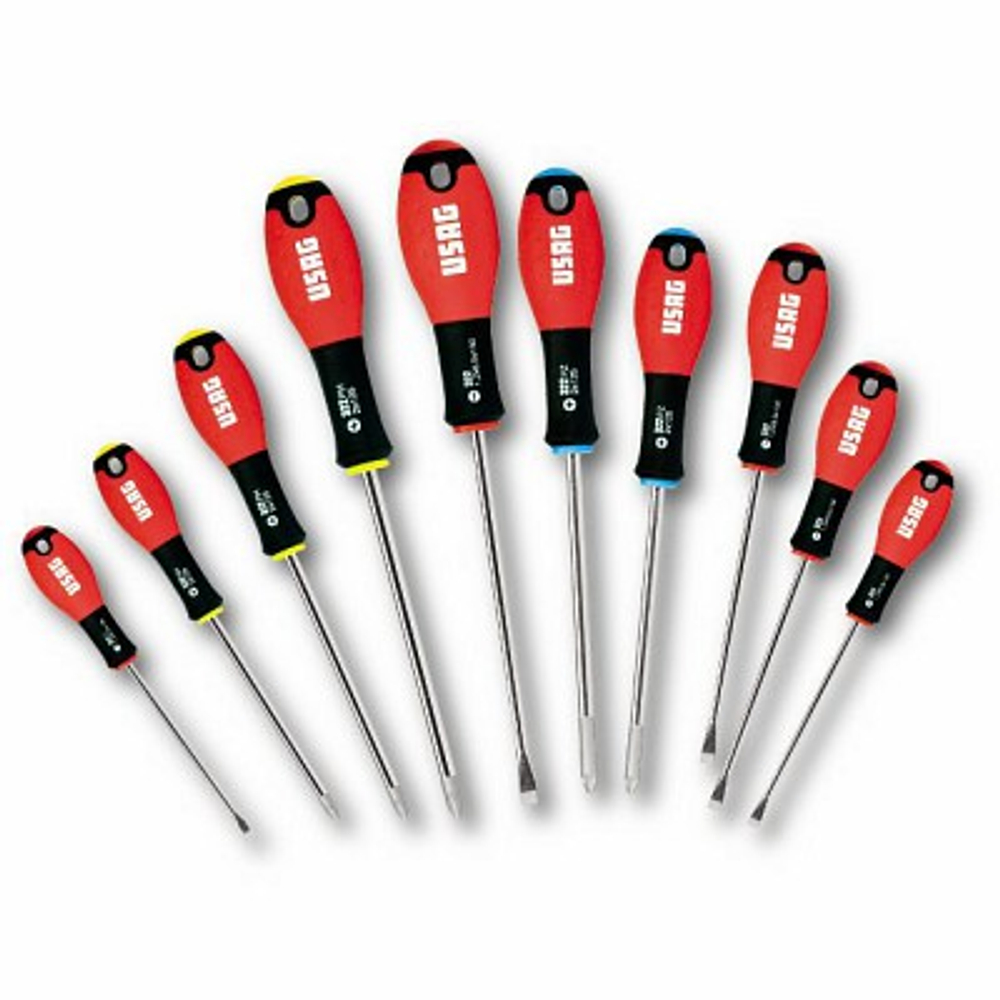 322 SH10 Набор из 10 отверток, USAG (Италия)