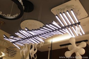 replica rhythm chandelier ( white + vertical  )